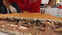 72 Meter lang: Monster-Sandwich in Mexiko