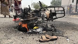 صورة من موقع الانفجار
