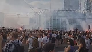 Watch: Poles commemorate Warsaw Uprising with minute's silence
