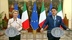 Immigrazione, Conte a Von der Leyen: "Bisogna rivedere Dublino"