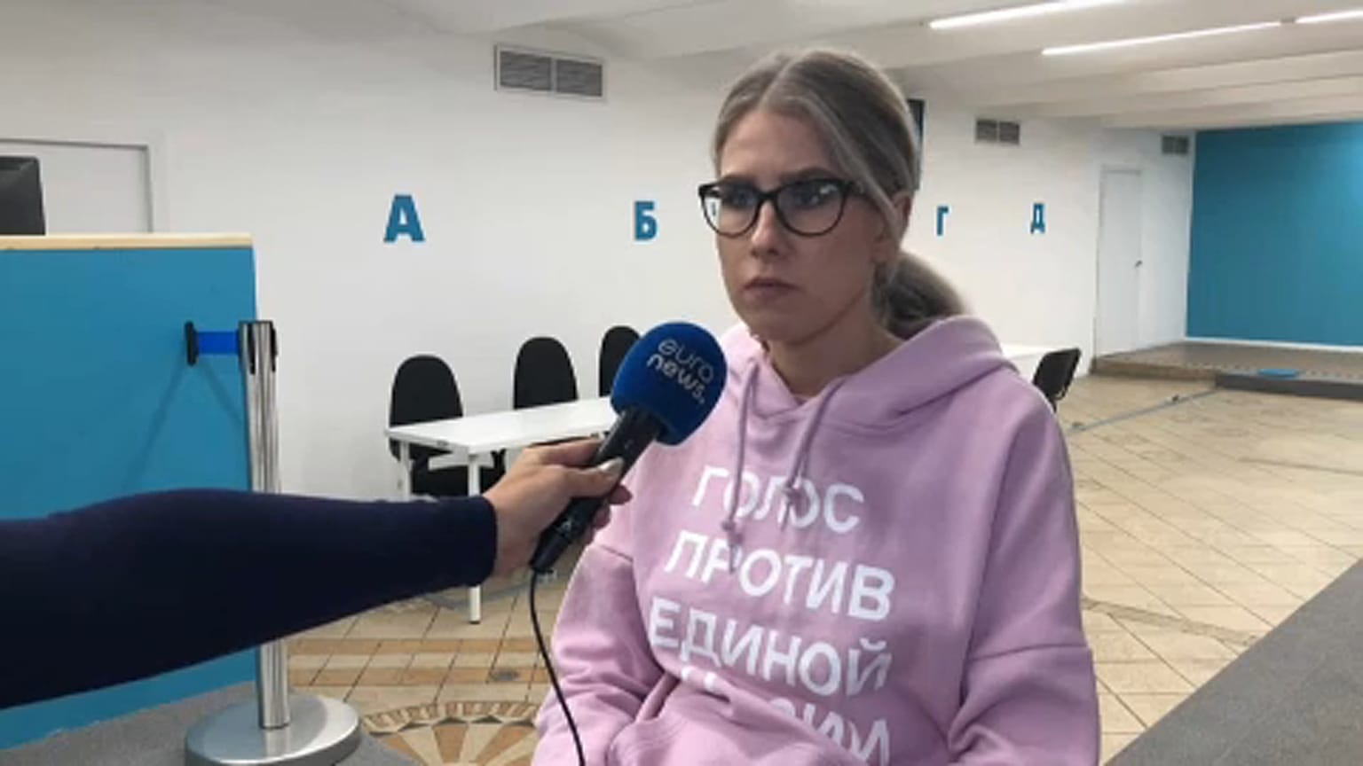 Η Λιουμπόφ Σόμπολ στο euronews