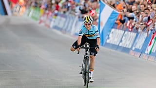 Remco Evenepoel vince alla sua maniera il campionato mondiale Juniors su strada a Innsbruck. 27.9.2018