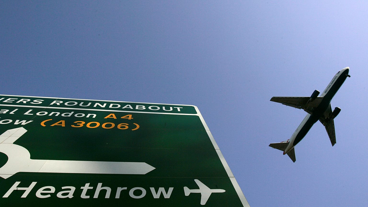 Archivbild Flughafen Heathrow