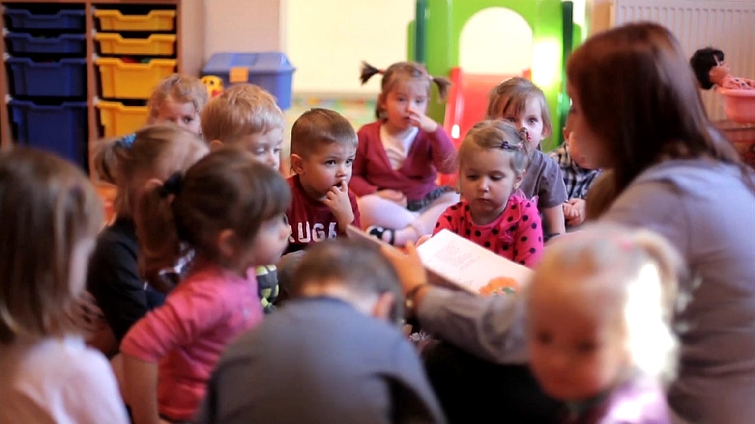 Kinder im Kindergarten
