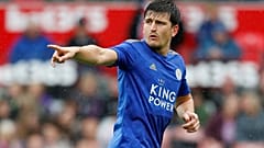 Una delle ultime esibizioni di Harry Maguire con il Leicester: amichevole (vinta 2-1) con lo Stoke City, il 27 luglio 2019. 