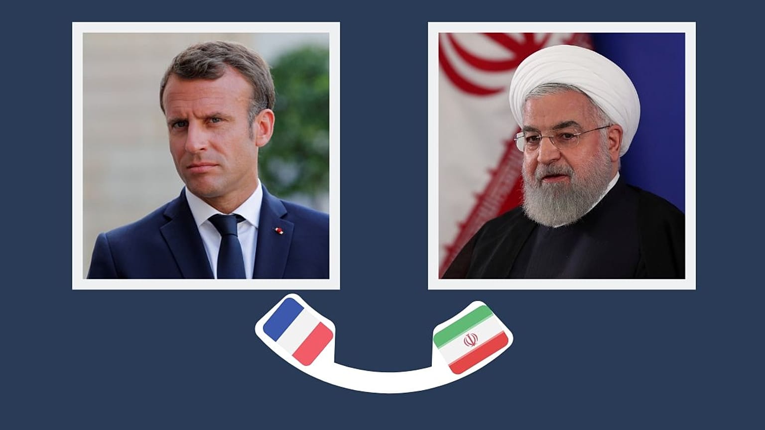 فرانسه خبر دعوت ماکرون از روحانی برای شرکت در نشست گروه ۷ را تکذیب کرد