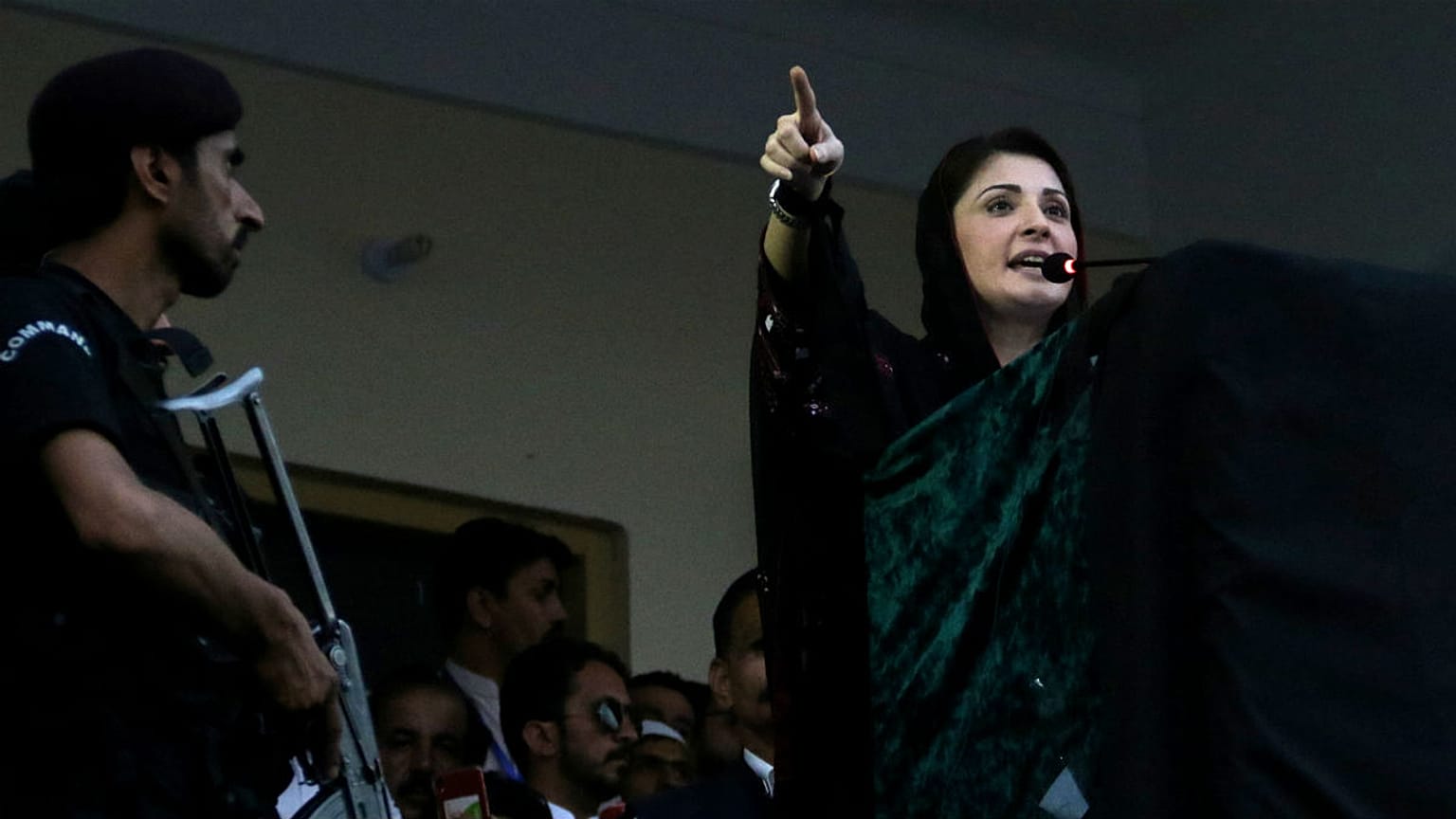 مریم نواز از رهبران مسلم لیگ و دختر نخست وزیر پیشین پاکستان دستگیر شد