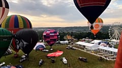 Heißluftballon-Festival im englischen Bristol