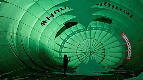 Full of hot air: Europe’s biggest ballooning event gets underway