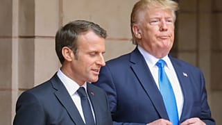 Trump'tan Macron'a 'İran' resti: Kimsenin ABD adına konuşma yetkisi yok