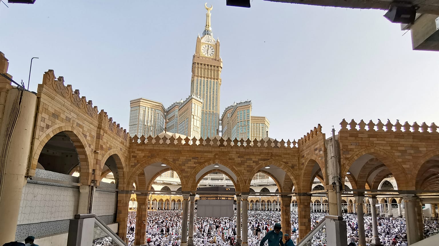 صورة من داخل الحرم المكي