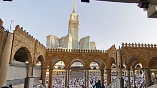 صورة من داخل الحرم المكي