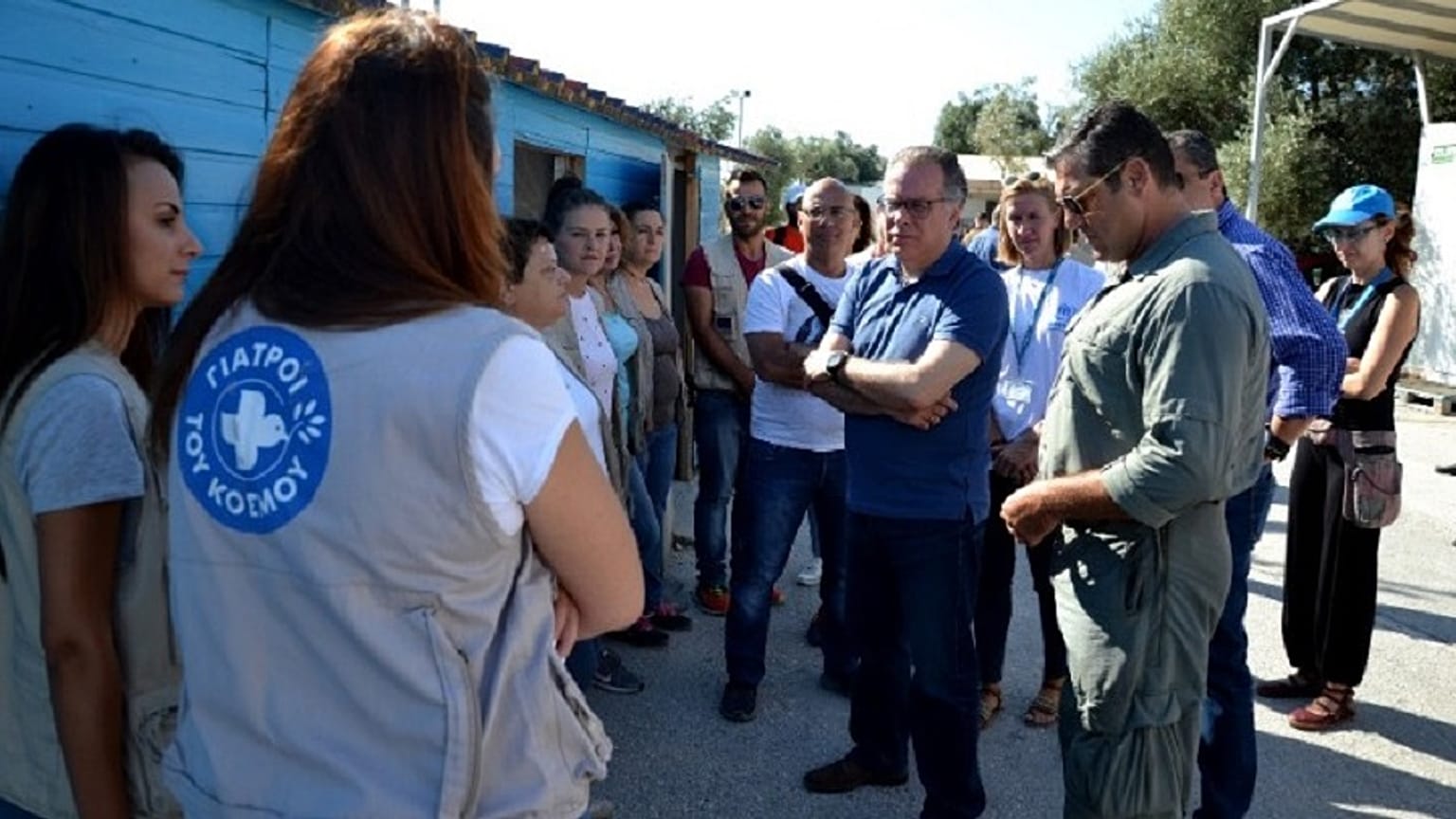 Στην Λέσβο ο Γιώργος Κουμουτσάκος