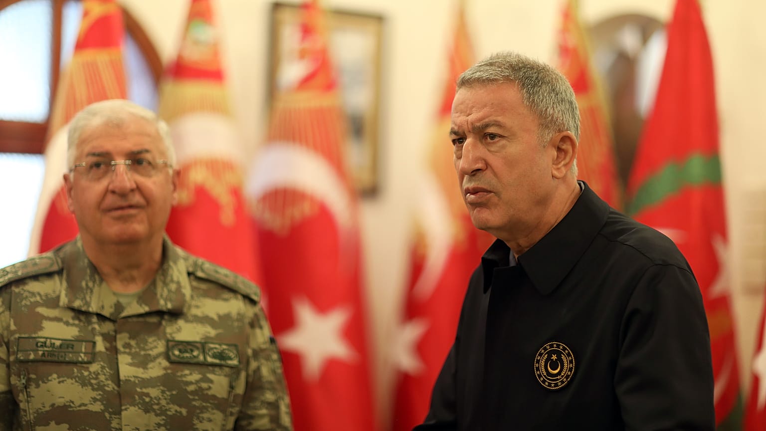 Milli Savunma Bakanı Hulusi Akar KKTC'de