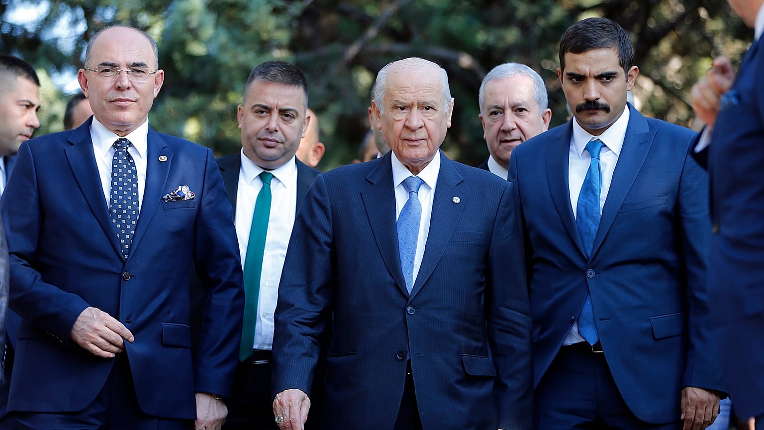 MHP Genel Başkanı Devlet Bahçeli, Bayram Namazını Ankara Gazi Merkez Camisinde kıldı. 