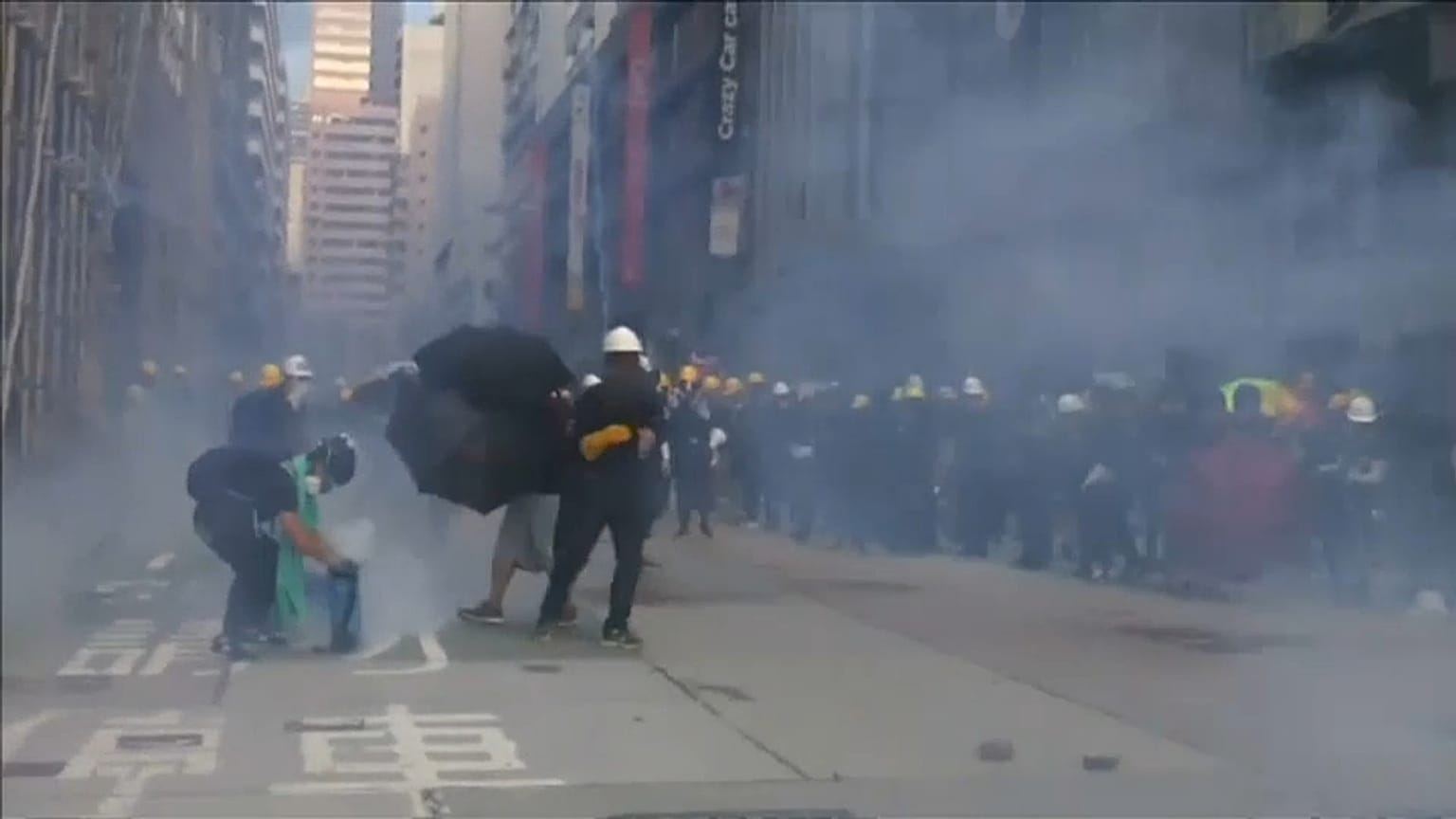 Dez semanas de protestos em Hong Kong