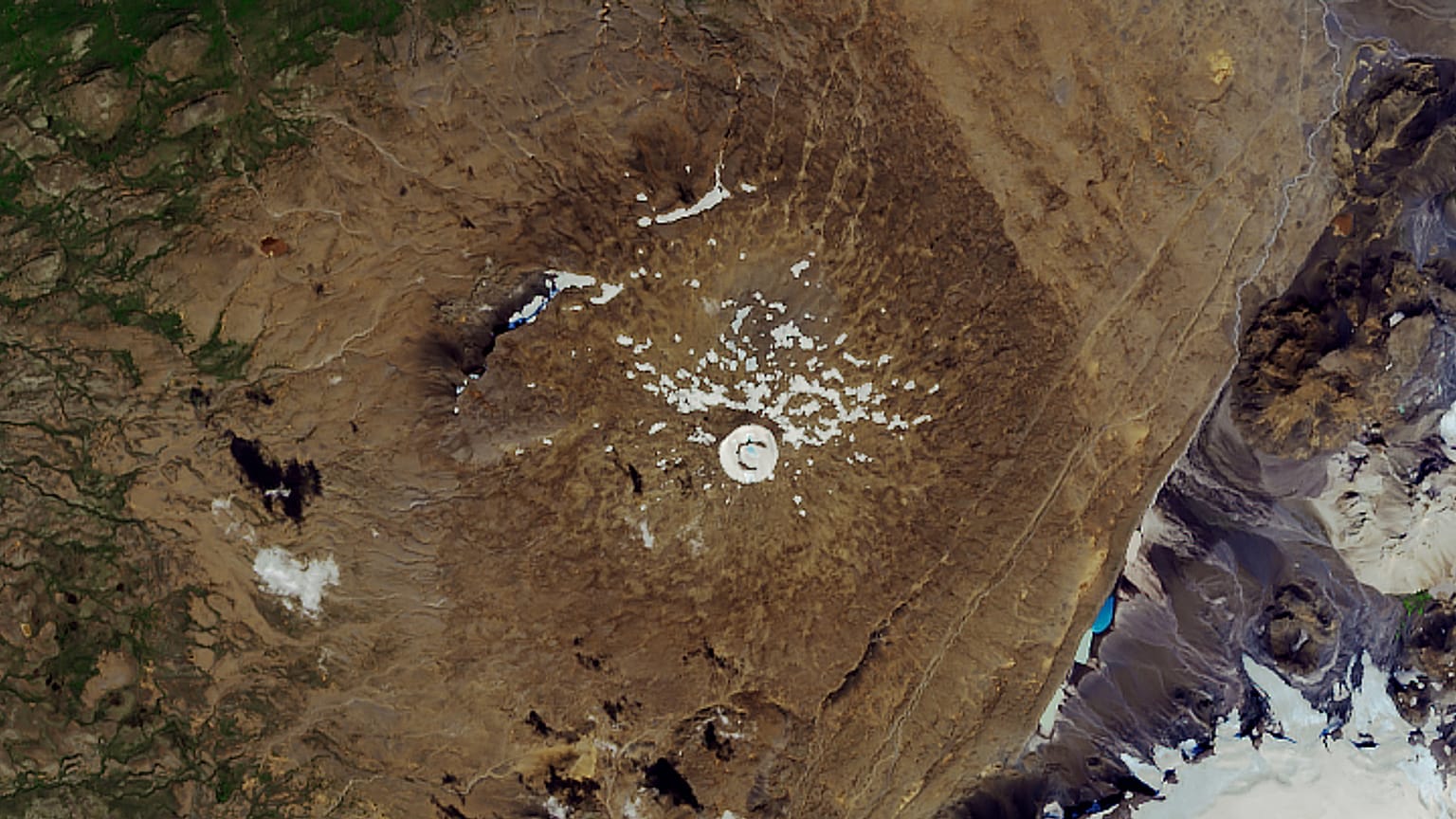 Az Okjökull-gleccser 2019-ben