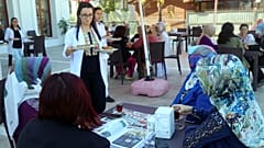 Amasya'da çay ve kahvenin ücretsiz olduğu kadınlara özel kıraathane açıldı