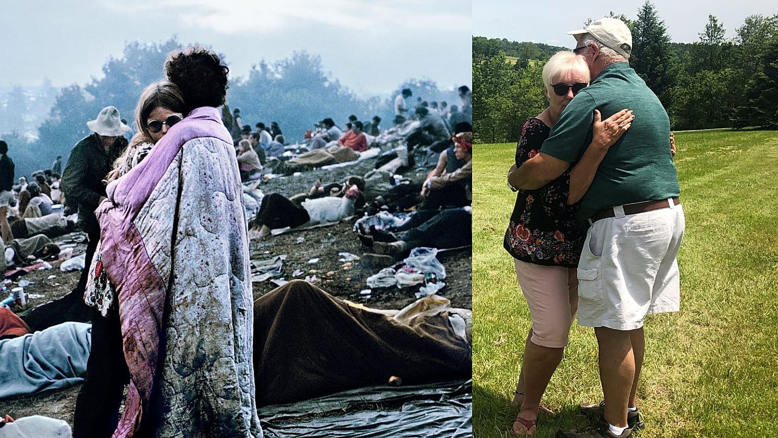 Casal de Woodstock: 50 anos depois, a mesma ternura