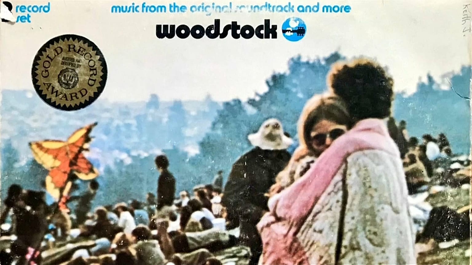 Bobbi és Nick a fesztivál hűvös reggelén, 1969. augusztusában