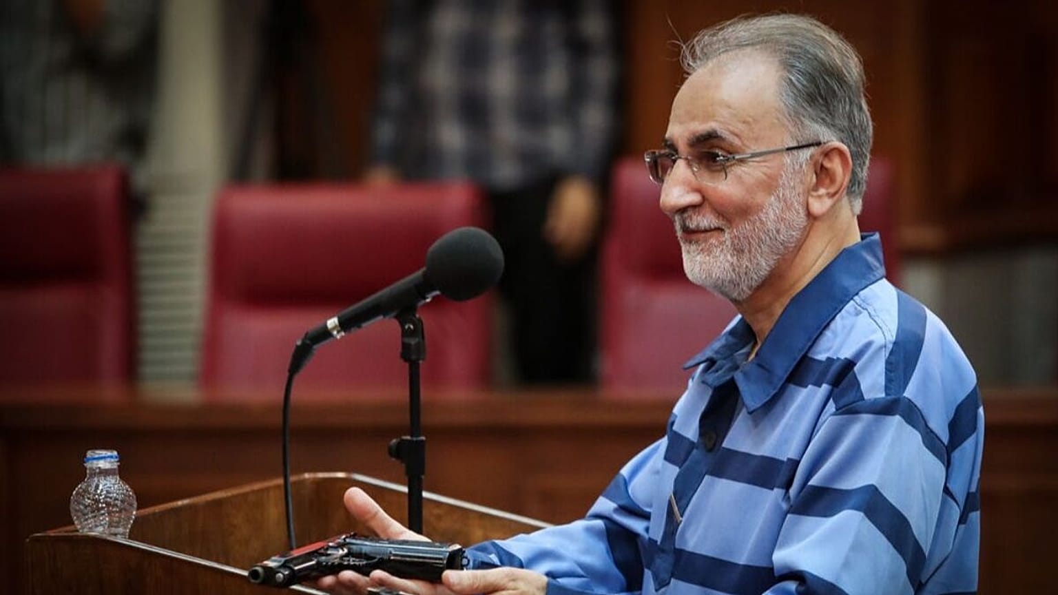 محمد علی نجفی در دادگاه