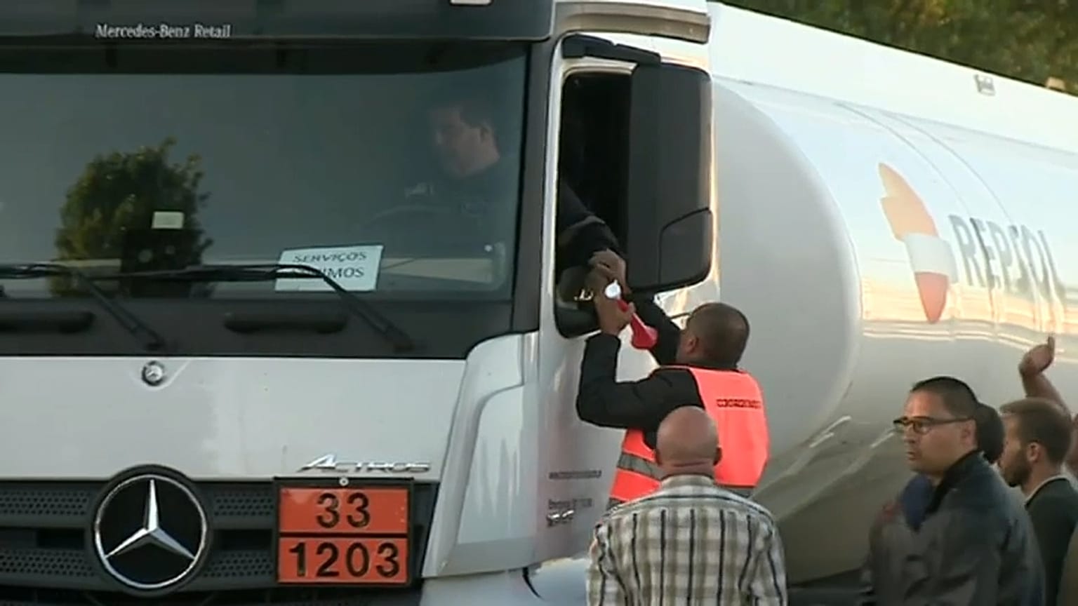 Portugal : la pression des camionneurs