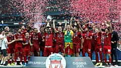 UEFA Süper Kupa'da şampiyon Chelsea'yi penaltılarla geçen Liverpool 