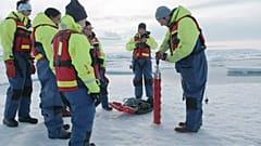 'Shock' as scientists find plastic microbeads in remote Arctic ice