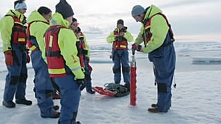 'Shock' as scientists find plastic microbeads in remote Arctic ice