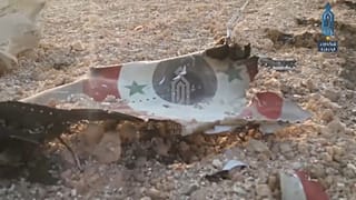 Syrisches Kampfflugzeug vom Typ Sukhoi 22 abgeschossen