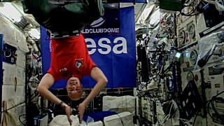 Astro-DJ Luca Parmitano an Bord  der ISS