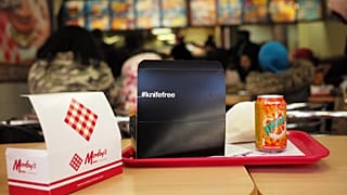 Knife crime campaign on fried chicken boxes branded 'ignorant' and 'offensive'