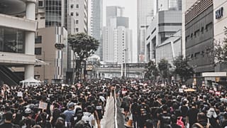Hong Kong protesters