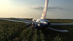 En Russie, un Airbus atterrit d'urgence dans un champ
