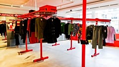 Kinetic rail at Selfridges Depop pop-up