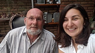 How Twitter helped reunite a former refugee with her childhood hero.