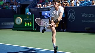 Andrey Rublev, giustiziere di Federer. 