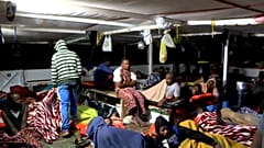 Situação no Open Arms à beira da rutura