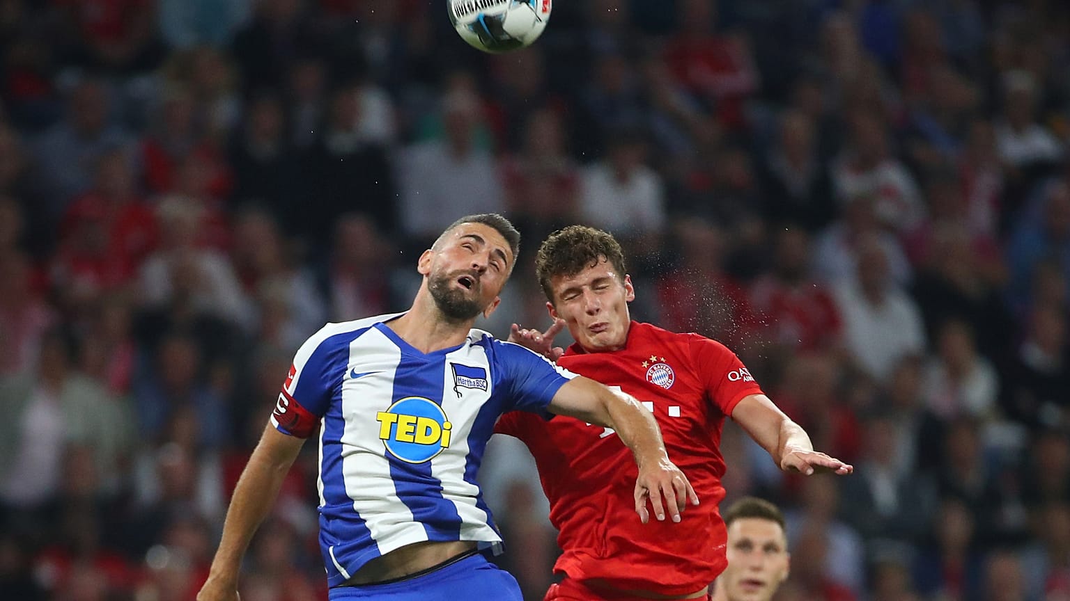 Fußball-Bundesliga: 2:2 unentschieden zwischen Hertha und Bayern