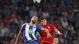 Fußball-Bundesliga: 2:2 unentschieden zwischen Hertha und Bayern