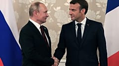 Ukraine high on agenda as Macron meets Putin before G7