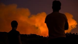Incêndio da Gran Canária segue sem controlo