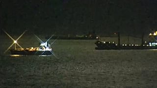 The Iranian tanker leaves the port in Gibraltar Sunday night