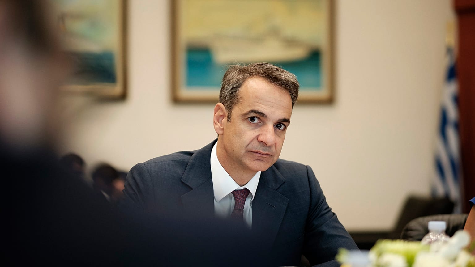 Ο πρωθυπουργός Κυριάκος Μητσοτάκης  