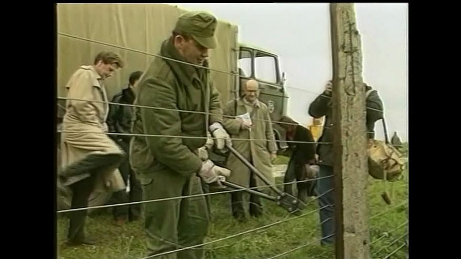 Die Grenze zwischen den beiden Städten (Bild von 2009)