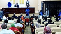 جلسه محاکمه عمر البشیر