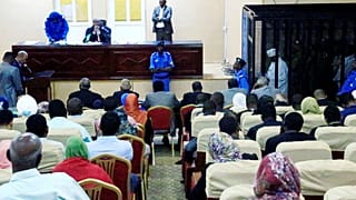 جلسه محاکمه عمر البشیر