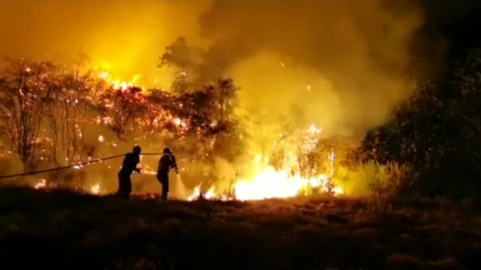 L'île de Grande Canarie de plus en plus dévorée par le feu