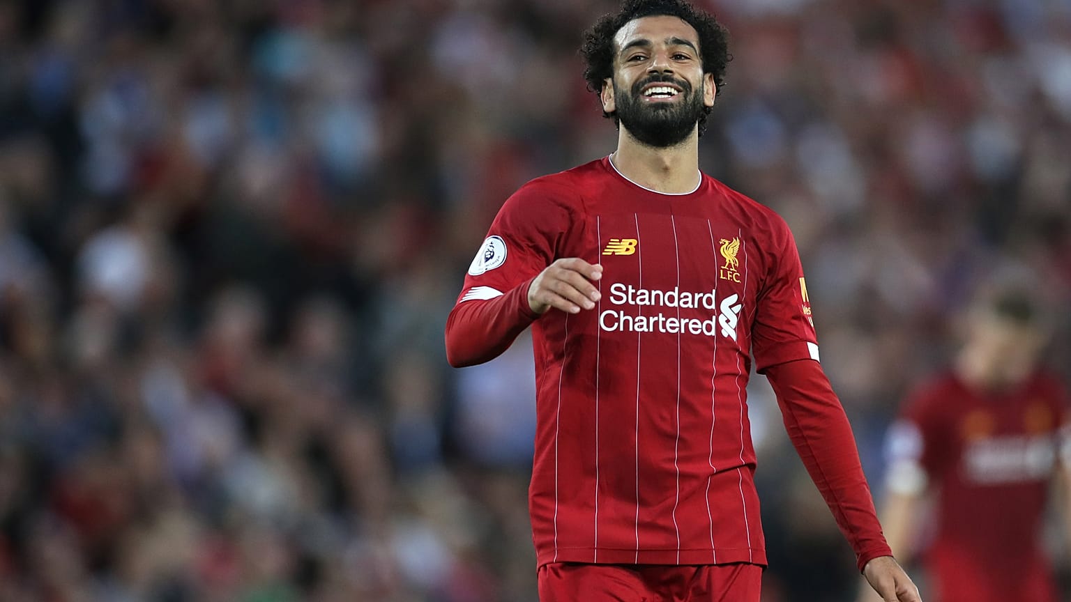 لاعب منتخب ليفربول الانجليزي محمد صلاح