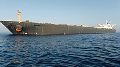 الناقلة الإيرانية غريس1 في مضيق جبل طارق يوم 16 أغسطس آب 2019
